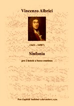 Title - Albrici Vincenzo (1631 - 1690?) - Sinfonia